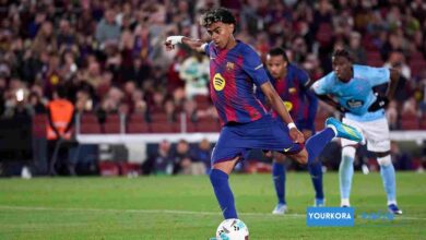 برشلونة يكشف رسميًا تفاصيل إصابة لامين يامال ومدة غيابه