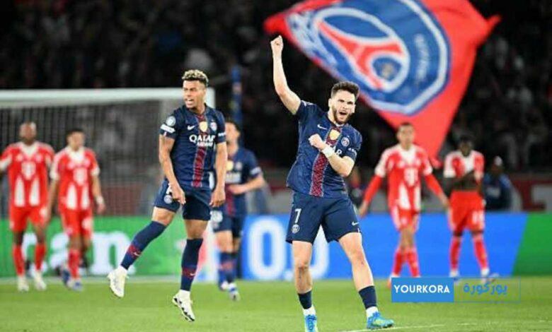 مواجهة مشتعلة في حديقة الأمراء تُحسم لصالح باريس على حساب البايرن