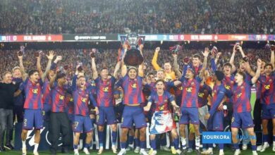 برشلونة يكتب المجد ويتوج بلقب الليغا رقم 29 برشلونة يكتب المجد ويتوج بلقب الليغا رقم 29
