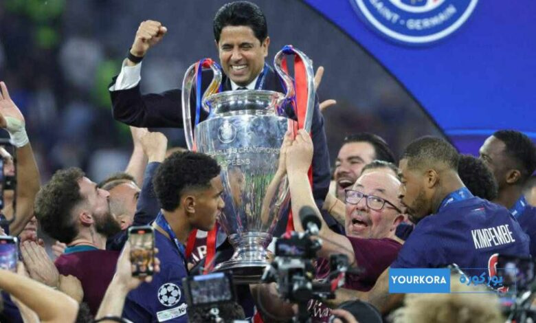 باريس سان جيرمان يحافظ على لقب دوري أبطال أوروبا للموسم الثاني توالياً باريس سان جيرمان يحافظ على لقب دوري أبطال أوروبا للموسم الثاني توالياً