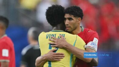 حكيمي يشيد بقوة البرازيل ويطالب بتحسين الأداء حكيمي يشيد بقوة البرازيل ويطالب بتحسين الأداء