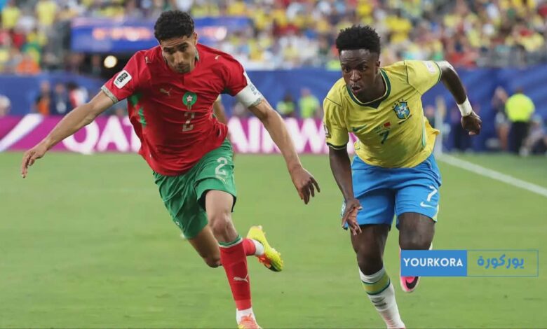 تعادل بطعم الخسارة للمغرب أمام البرازيل تعادل بطعم الخسارة للمغرب أمام البرازيل