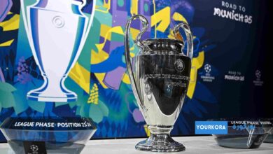 عاجل ورسميًا.. نتائج قرعة دوري أبطال أوروبا 2027 ومواجهات ريال مدريد وبرشلونة وباريس سان جيرمان عاجل ورسميًا.. نتائج قرعة دوري أبطال أوروبا 2027 ومواجهات ريال مدريد وبرشلونة وباريس سان جيرمان