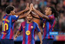 برشلونة ينهي مواجهة خيتافي بانتصار عريض بثلاثية