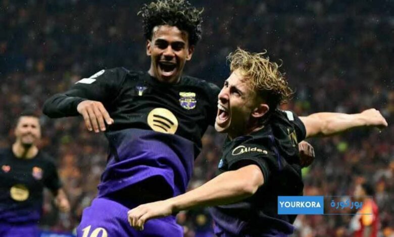 برشلونة يضرب بقوة ويكتفي بأربعة أهداف أمام غلطة سراي في دوري أبطال أوروبا برشلونة يضرب بقوة ويكتفي بأربعة أهداف أمام غلطة سراي في دوري أبطال أوروبا